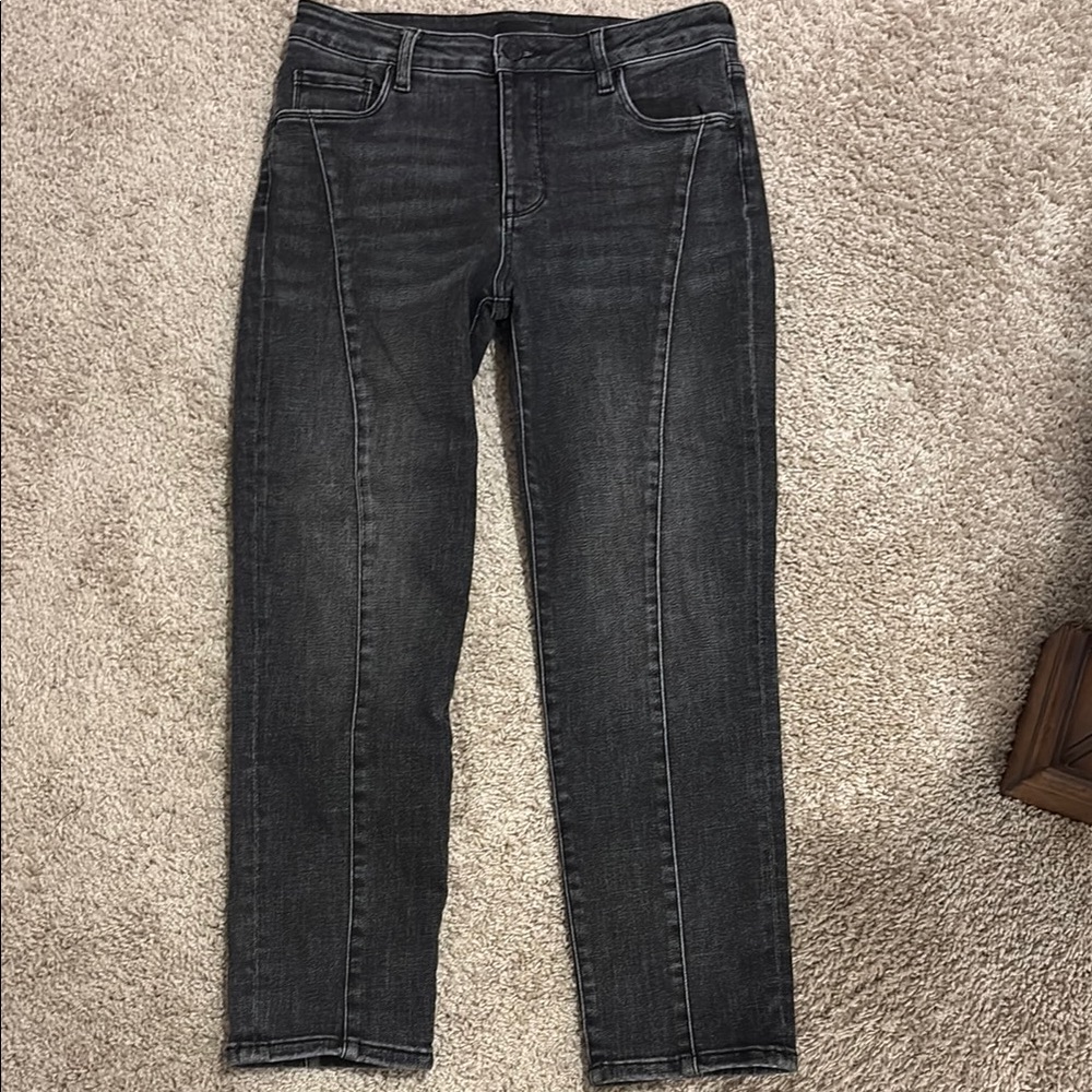 KUT from Kloth black ankle length jeans